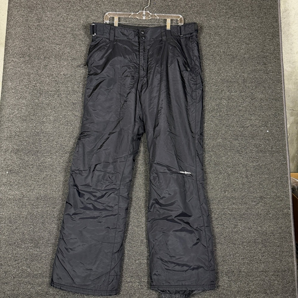 Outdoor Gear Mens XL Black Snow Pants Insulated Ski Snowboard Style 6803R